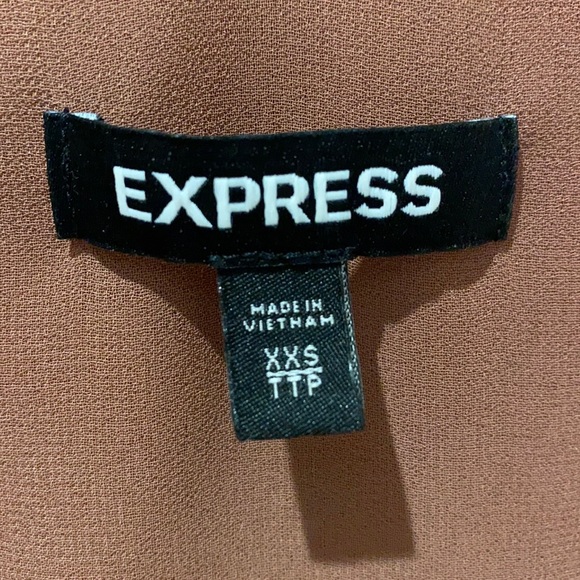 EXPRESS FLOWY TOP W/ ADJUSTABLE STRAPS - Picture 4 of 4